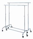 ADJUSTABLE CHROME CLOTHES STAND - photo 4