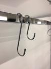 LONG DISPLAY HOOKS METAL CHROME 20pcs - photo 2