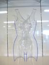 DISPLAY TRANSPARENT WOMAN WEARING COSTUM - photo 2