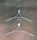 BOX OF 20 SATIN ALUMINIUM COAT HANGERS - photo 4