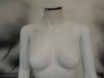 Woman White PVC Bust - photo 4