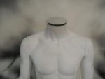 Man White PVC Bust - photo 4