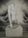 Man White PVC Bust - photo 1