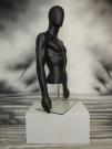 Man Black PVC Bust headed - photo 1