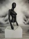 Woman Black PVC Bust headed - photo 1