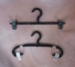BOX 24 HANGERS CLAMP BLACK PEARLS - photo 3