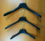 BOX OF 50 BLACK CLOTHES HANGERS kids cm 30 - photo 2