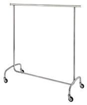 CHROME CLOTHES STAND