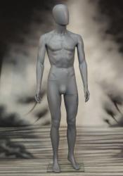 MANNEQUIN GREY MAN WITH HEAD HEAVY