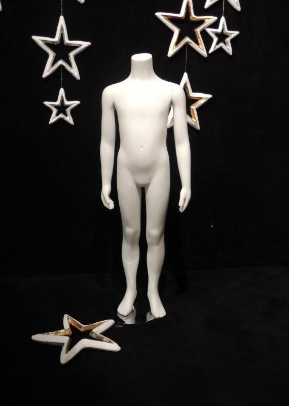 HEADLESS BOYS&GIRLS WHITE Mannequin 6/8 YEARS