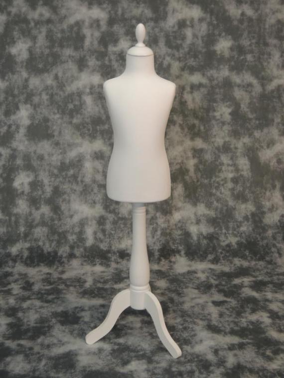 BUSTO BIMBO/BIMBA 3/4 ANNI BIANCO