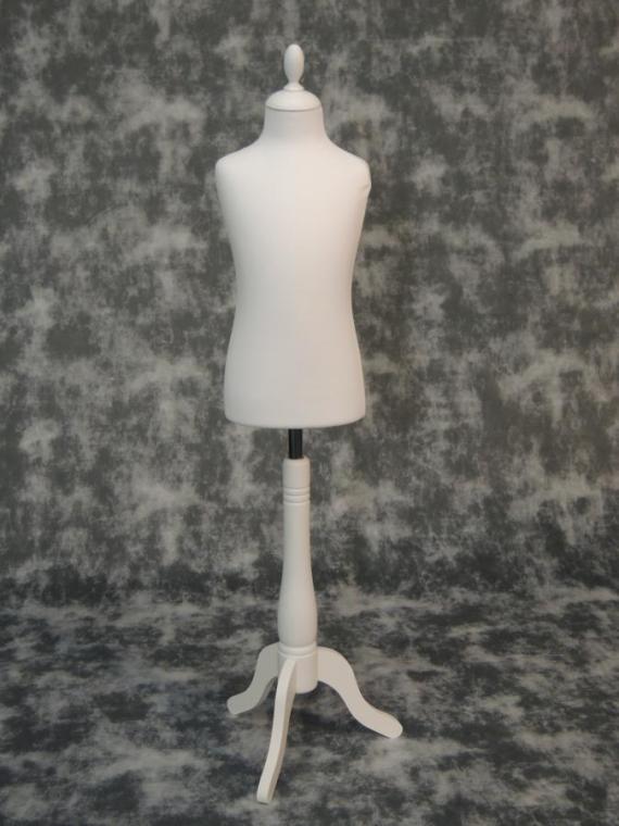 BOY/GIRL BUST 6-8 YEARS WHITE