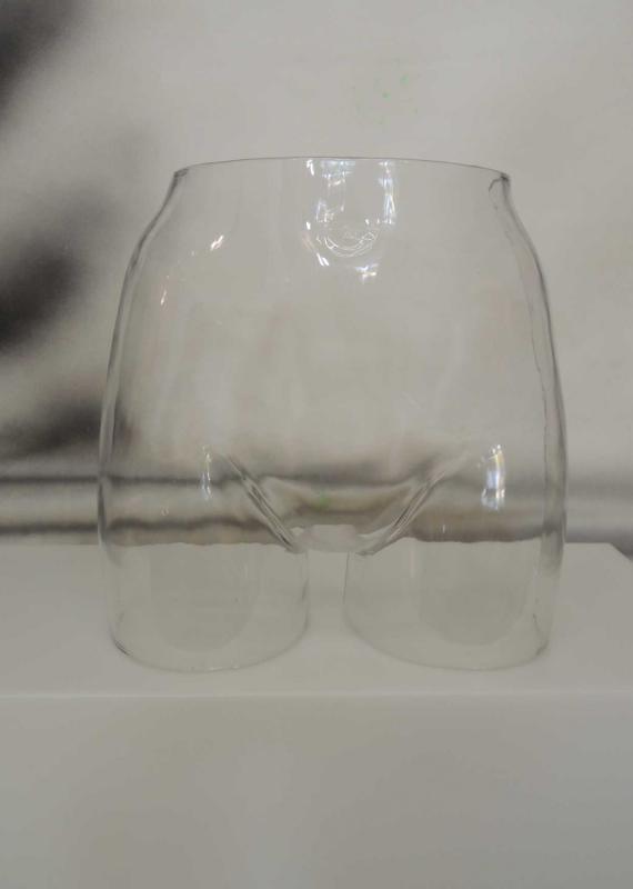 DISPLAY TRANSPARENT 3 pcs WOMAN SLIP HOLDER