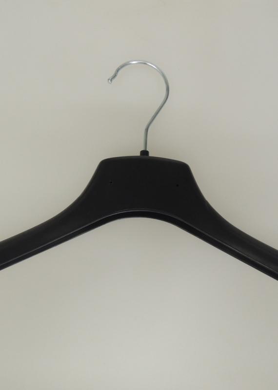 BOX OF 50 BLACK CLOTHES HANGERS kids cm 30