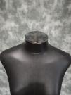 PAIR OF BUSTS COVERED IN BLACK ECO-LEATHER - photo 4