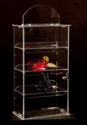 DISPLAY CASE WITH LOCK AND KEY